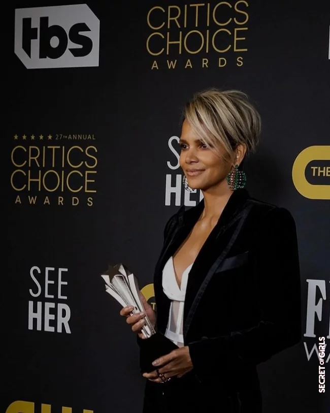 New hairstyle: Halle Berry wears short hair again &ndash; as an undercut | New Hairstyle: Halle Berry, Now Wears Short Hair with An Undercut