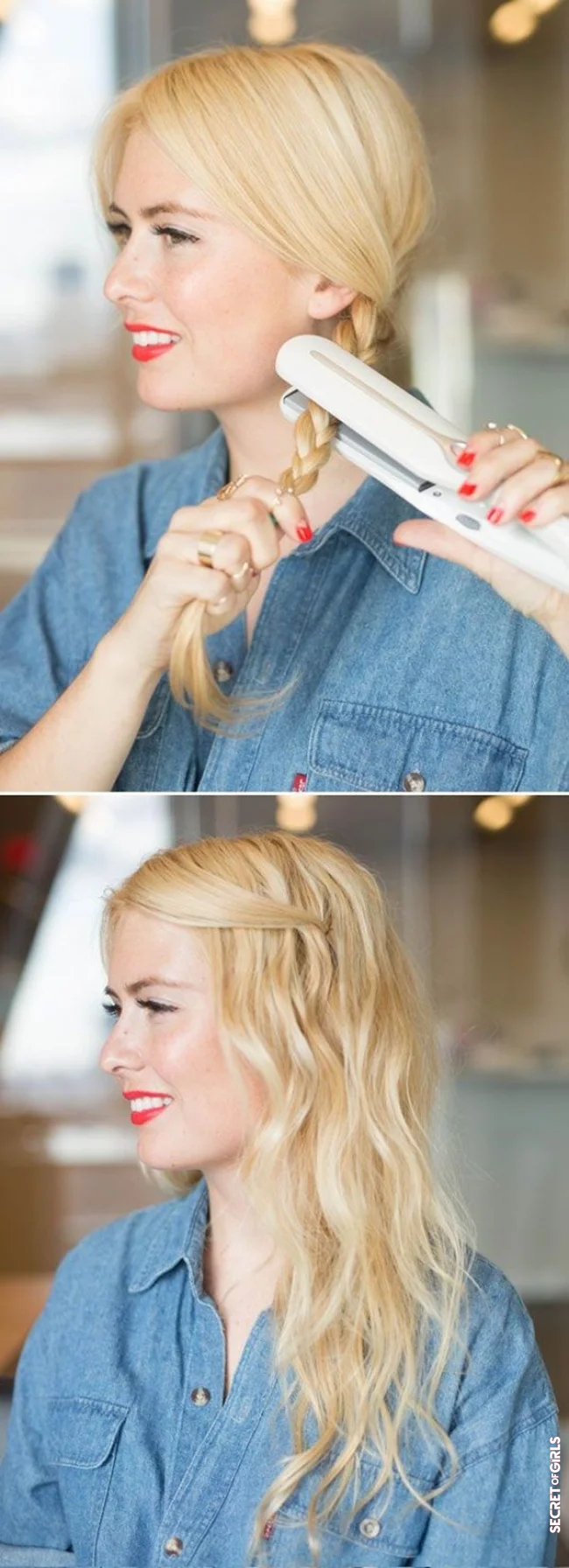 Waves with a handle | Hairstyles For The Lazy: Most Beautiful Ideas