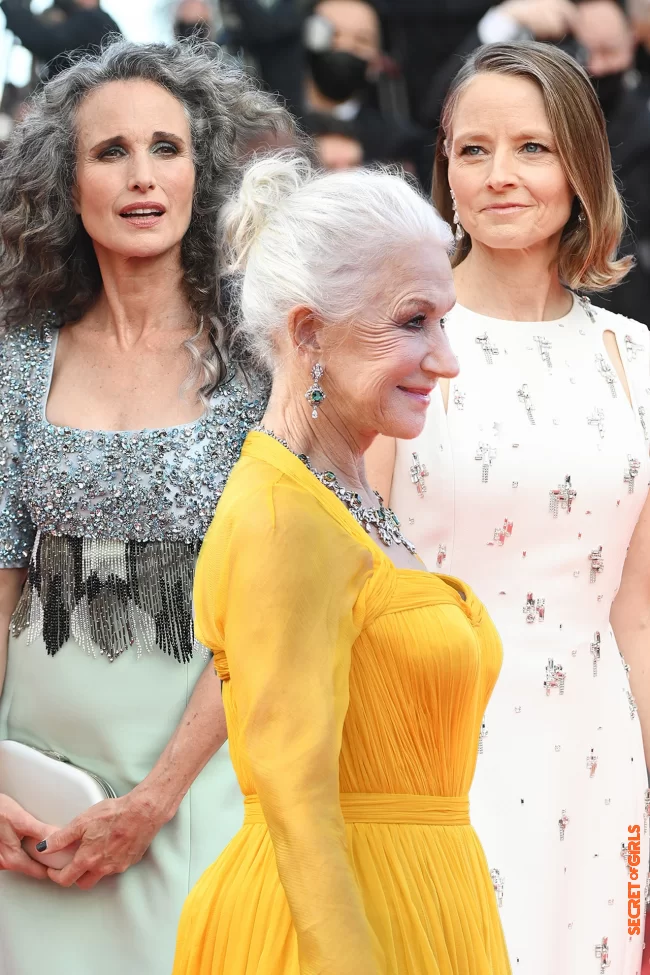 Gray Hair Is Becoming A Trend On The Cannes Red Carpet