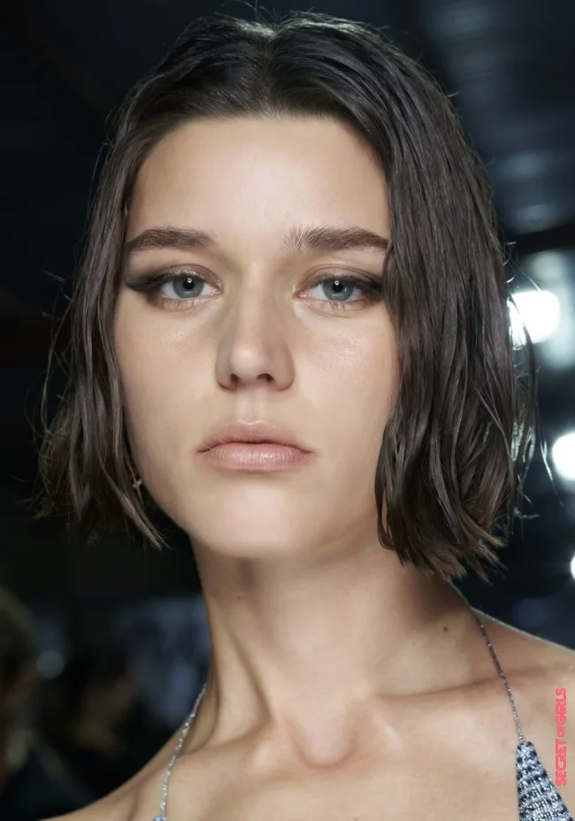 Wet Bob: This is how the hairstyle trend will succeed in spring 2022 | Wet Bob is Probably The Coolest Hair Styling for Spring 2023