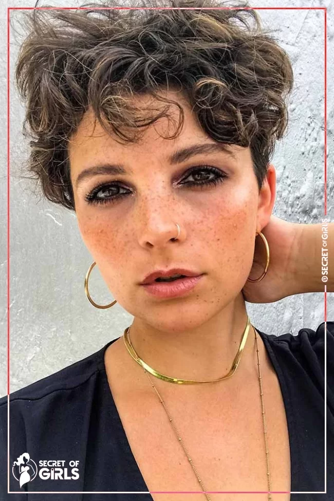 Pixie Cut For Curly Hair | 169 Pixie Cut Ideas to Suit All Tastes In 2020