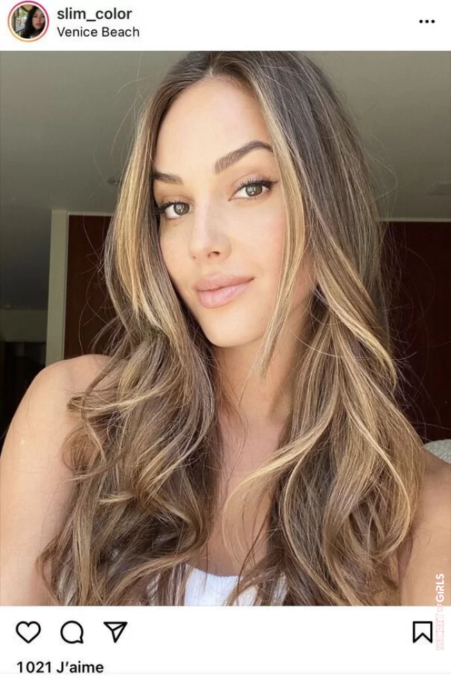Contouring hair | Hair color trends: These colors that will make a sensation when spring arrives