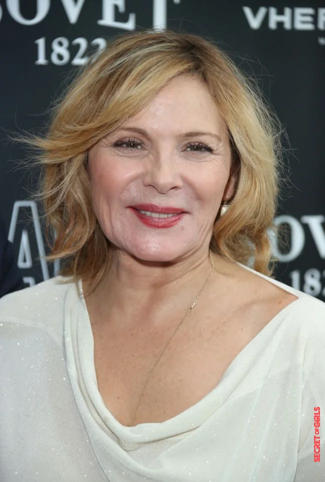 Kim Cattrall's chic bob | Most Beautiful Hairstyles To Adopt At 50
