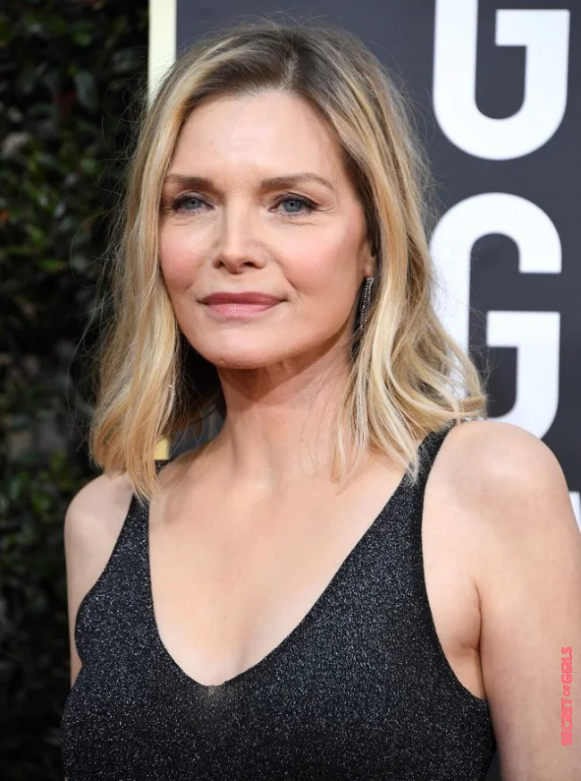 Michelle Pfeiffer's mid-length blonde | Most Beautiful Hairstyles To Adopt At 50