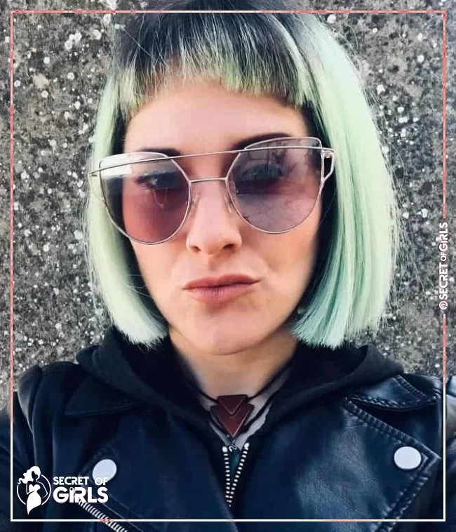 29.&nbsp;Baby Bangs&nbsp;and Mid-Length Bob | 40 Medium Bob Haircuts That Are Blowing Up In 2020