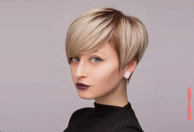 Pixie cut for women with a rounded face | Pixie Cut for Oval Faces