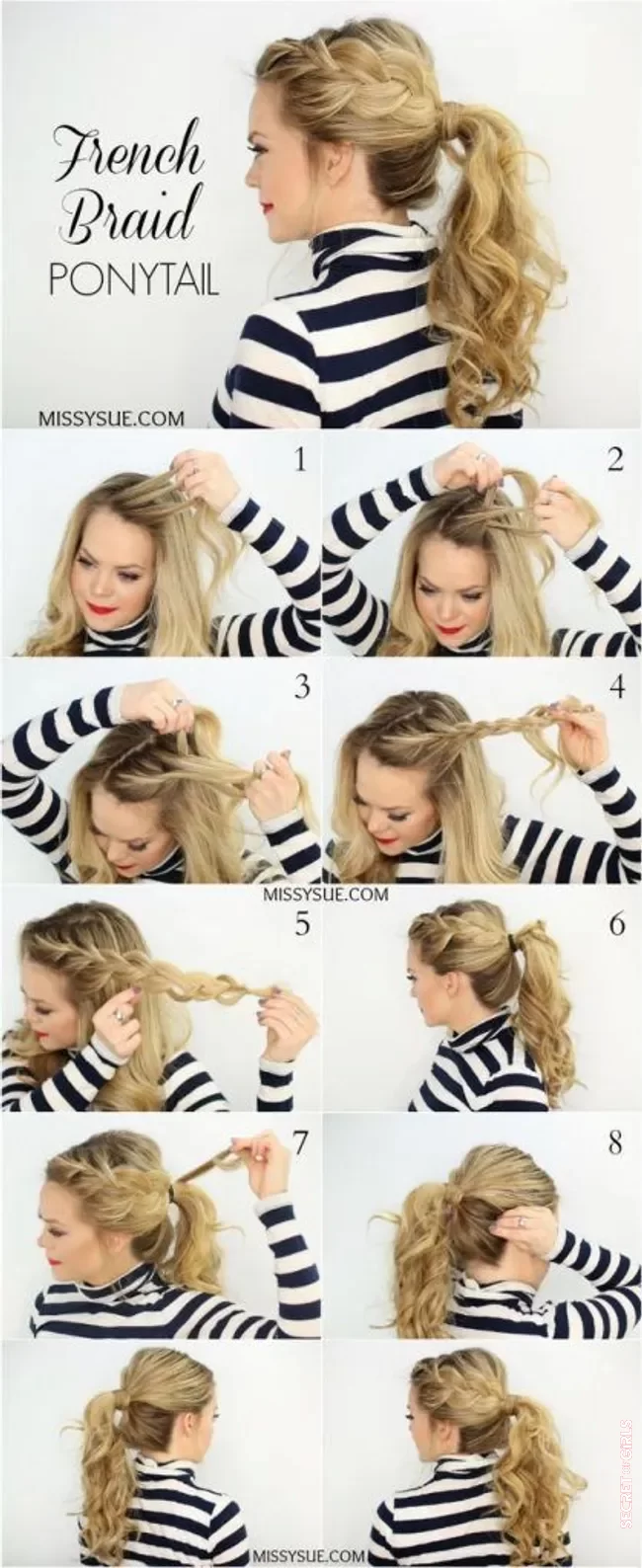 Braided ponytail | 8 Braid Hairstyles Ideas And Our Tips For Success