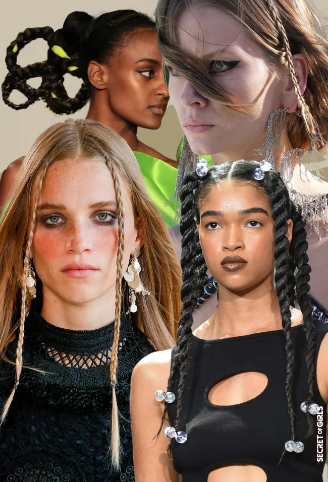 2. Spring/Summer 2022 hairstyle trend: braided hairstyles | Hairstyle Trends in Spring and Summer 2022: Top 7