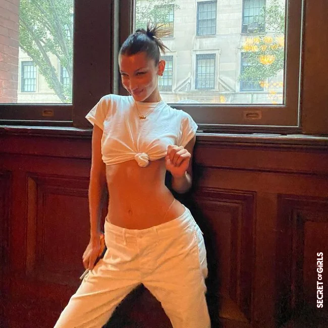 Hairstyle trend for winter 2021: Bella Hadid is already wearing the spiky bun | Bella Hadid Shows The Way: Spiky Bun Is Now The Hairstyle Trend!