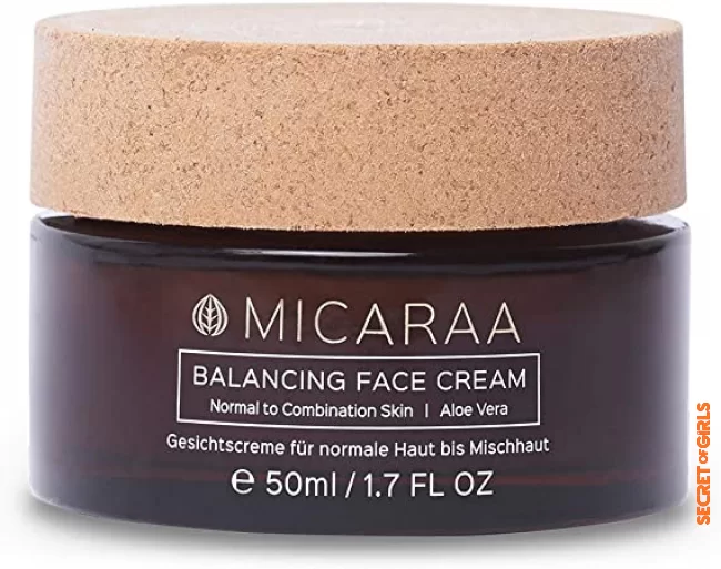 2. Moisturizing care for normal and combination skin: Face cream from Micaraa | Best care tips and products for combination skin