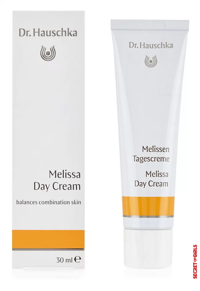 3. Face cream for sensitive combination skin: Melissa day cream from Dr. Hauschka | Best care tips and products for combination skin
