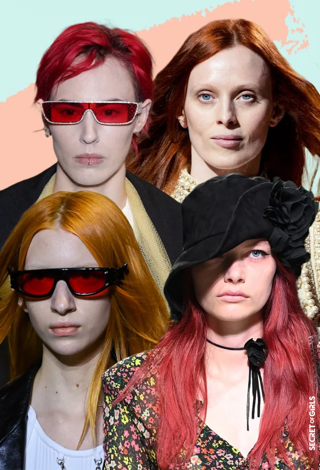 3. Spring/Summer 2022 hair color trend: Bright reds | Hair Color Trends Spring/Summer 2023: Top 6
