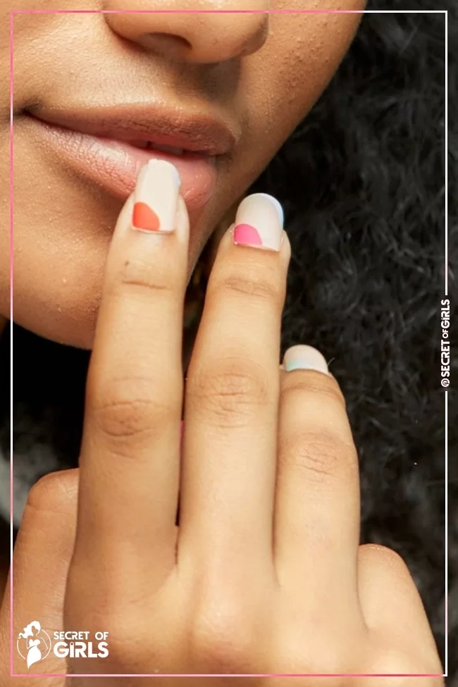 Spring Nail Polish Trend: Graphic Art | The Best Nail Polish Colors and Trends for Spring 2020