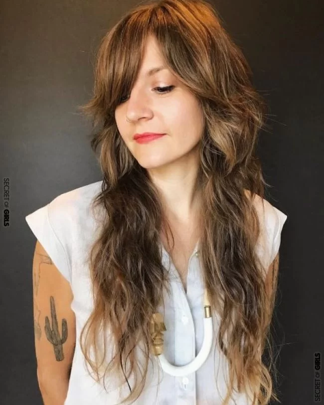 36 Greatest Long Shag Haircuts to Try This Year