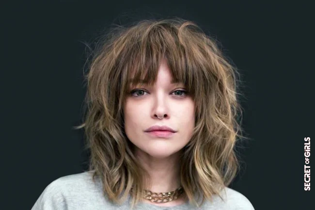 Hairstyles with bangs | These Hairstyles Flatter Square Faces