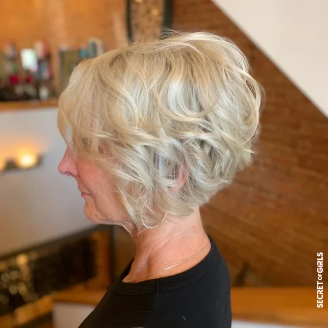 Stacked Bob &ndash; Layered bob with a short nape for older women | Layered Bob Over 50: 6 Sassy Bob Hairstyles That Make Us Look Younger!