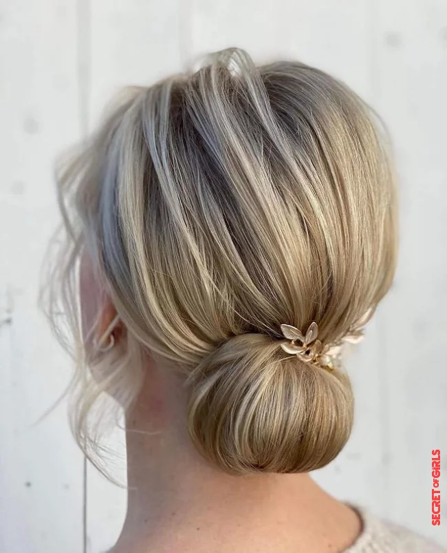 Bun hairstyles | Hairstyles for Wedding Guests: Most Beautiful Braided Hairstyles, Updos and Most Romantic Looks to Make Yourself