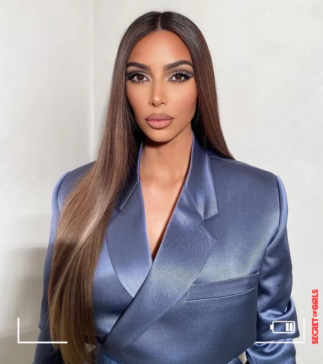 Kim Kardashian also loves the super straight hair for Cher | Hairstyle Trend From The Seventies: Cher Hair Is Now The Hottest