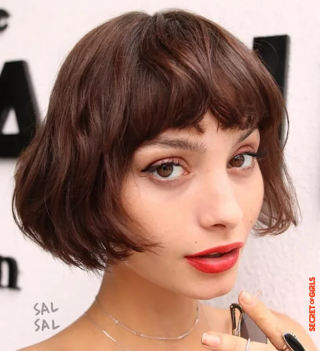 The short bob with bangs | Super Short Bob is The Hairstyle Trend in Spring 2023