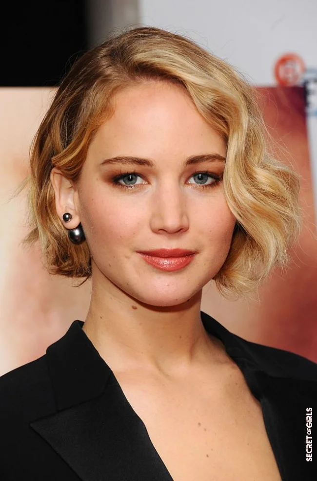 Jennifer Lawrence with a very short bob | Very Short Square: 20 Photos That Will Make You Fall In Love
